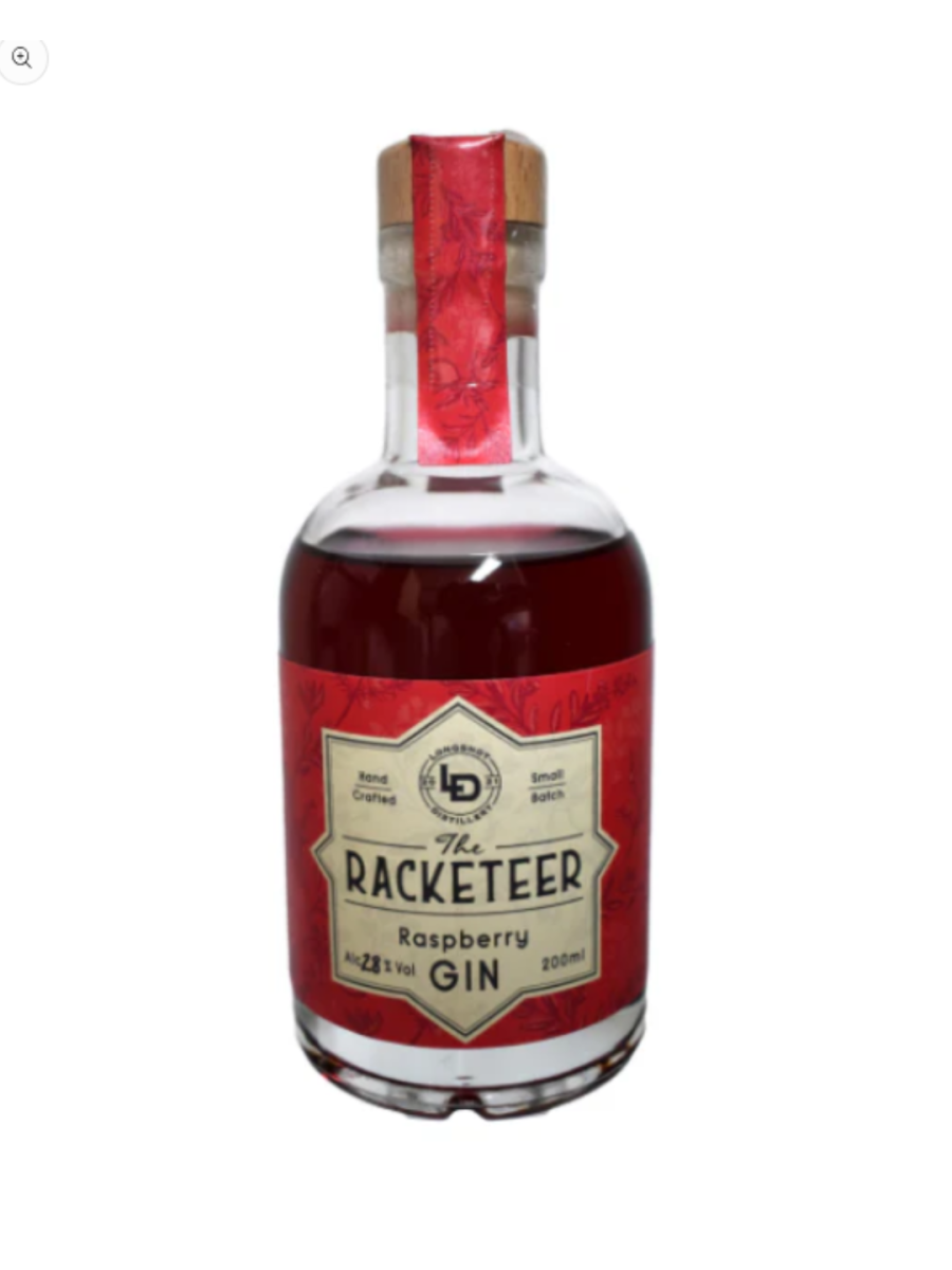 The Racketeer Raspberry Gin Liqueur