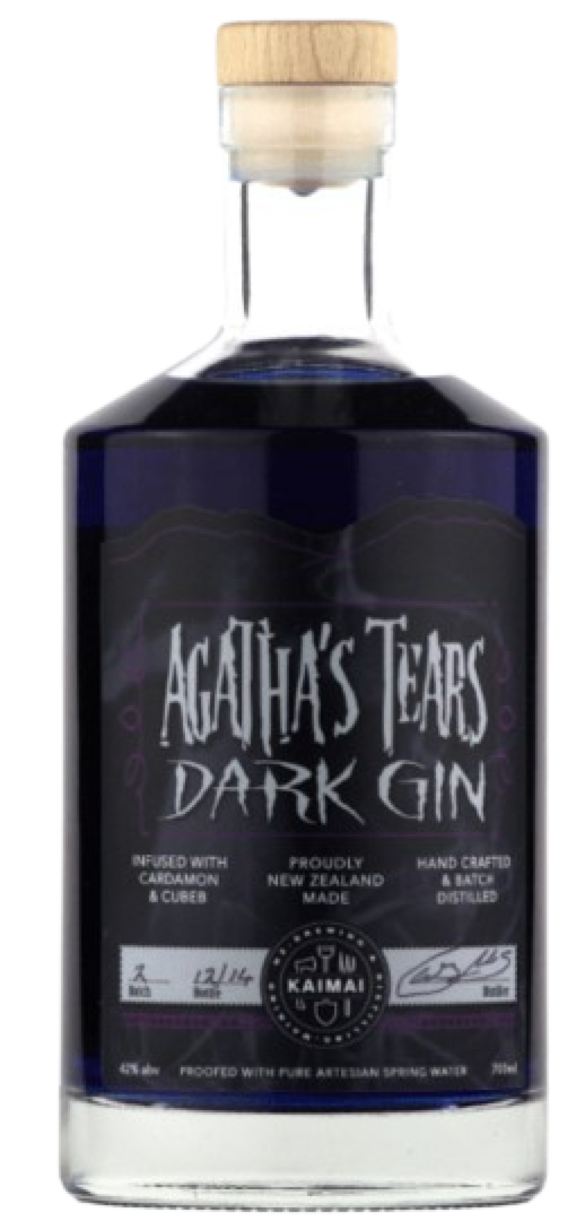 Agatha’s Tears Dark Gin