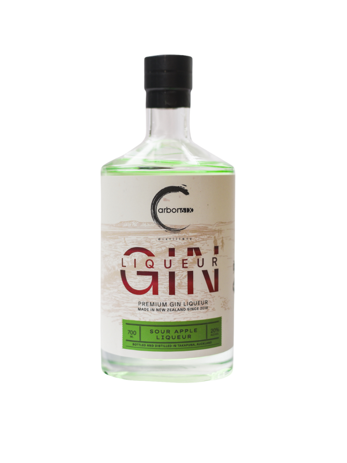 CarbonSix Sour Apple Gin Liqueur