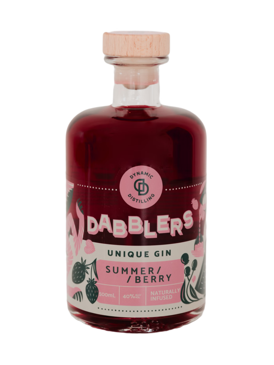 Dabblers Naturally Infused Summer Berry Gin 